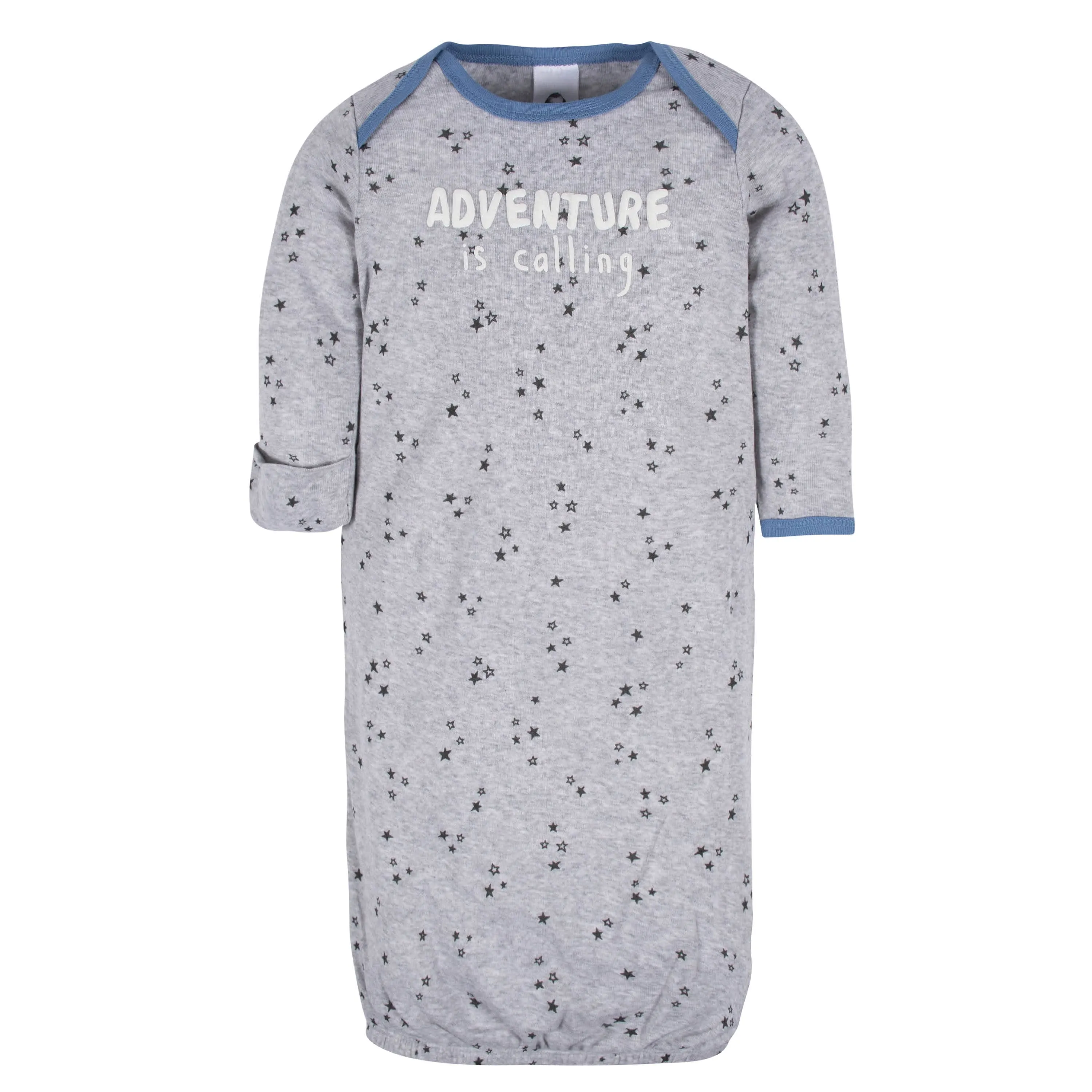 4-Pack Baby Boys Space Explorer Gowns