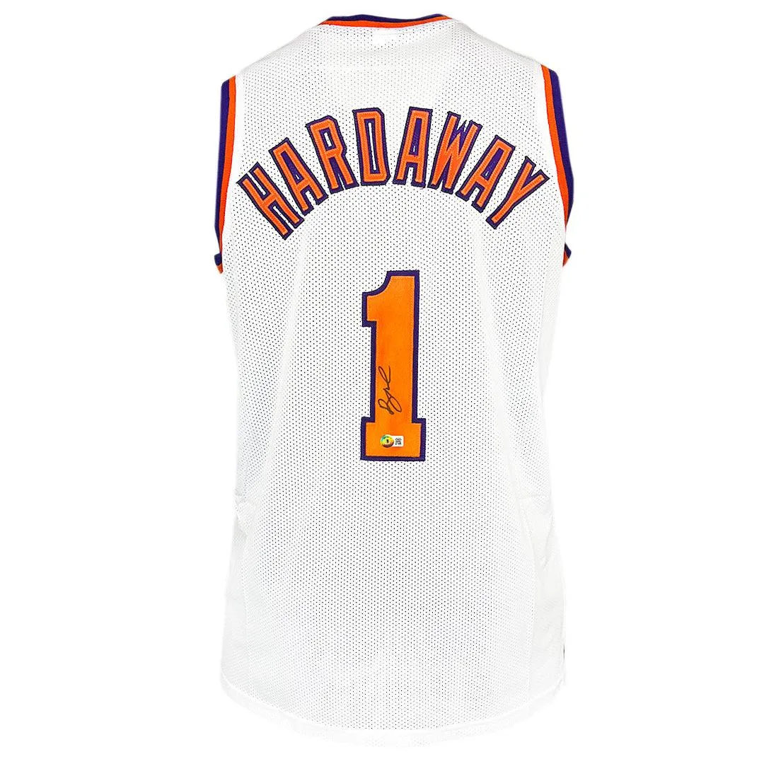 Anfernee Penny Hardaway Signed Phoenix White Basketball Jersey (Beckett)