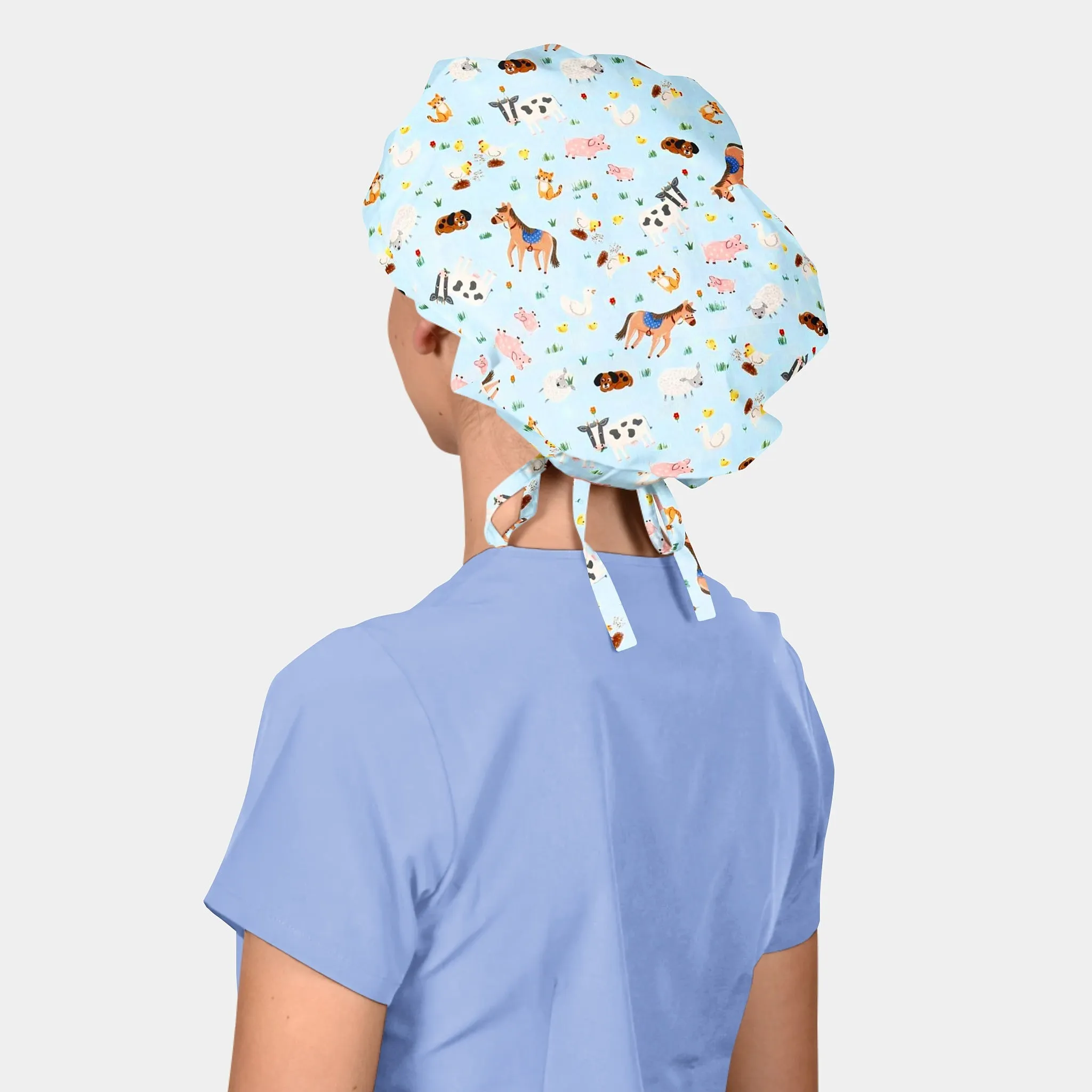 Animal Farm - Poppy Scrub Caps