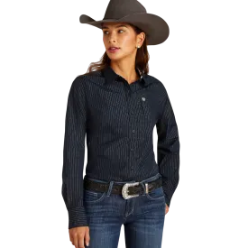 Ariat Women's Kirby Salute/silver Lurex Stretch Shirt