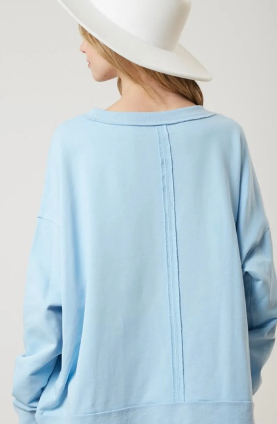 Baby Blue Tongue Sweatshirt