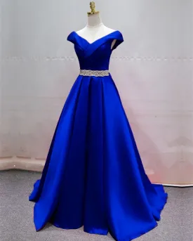 Ball Gown Green Long Prom Dress Evening Dress