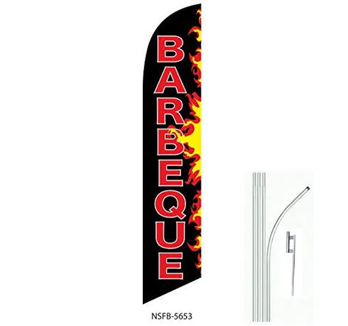 Barbeque Swooper Feather Banner Flag Sign