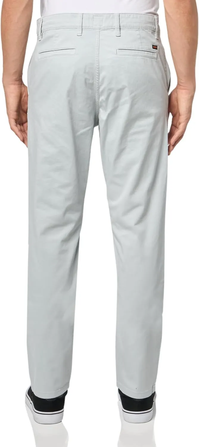 BOSS Men's Techno Twill Tapered Chino Trousers