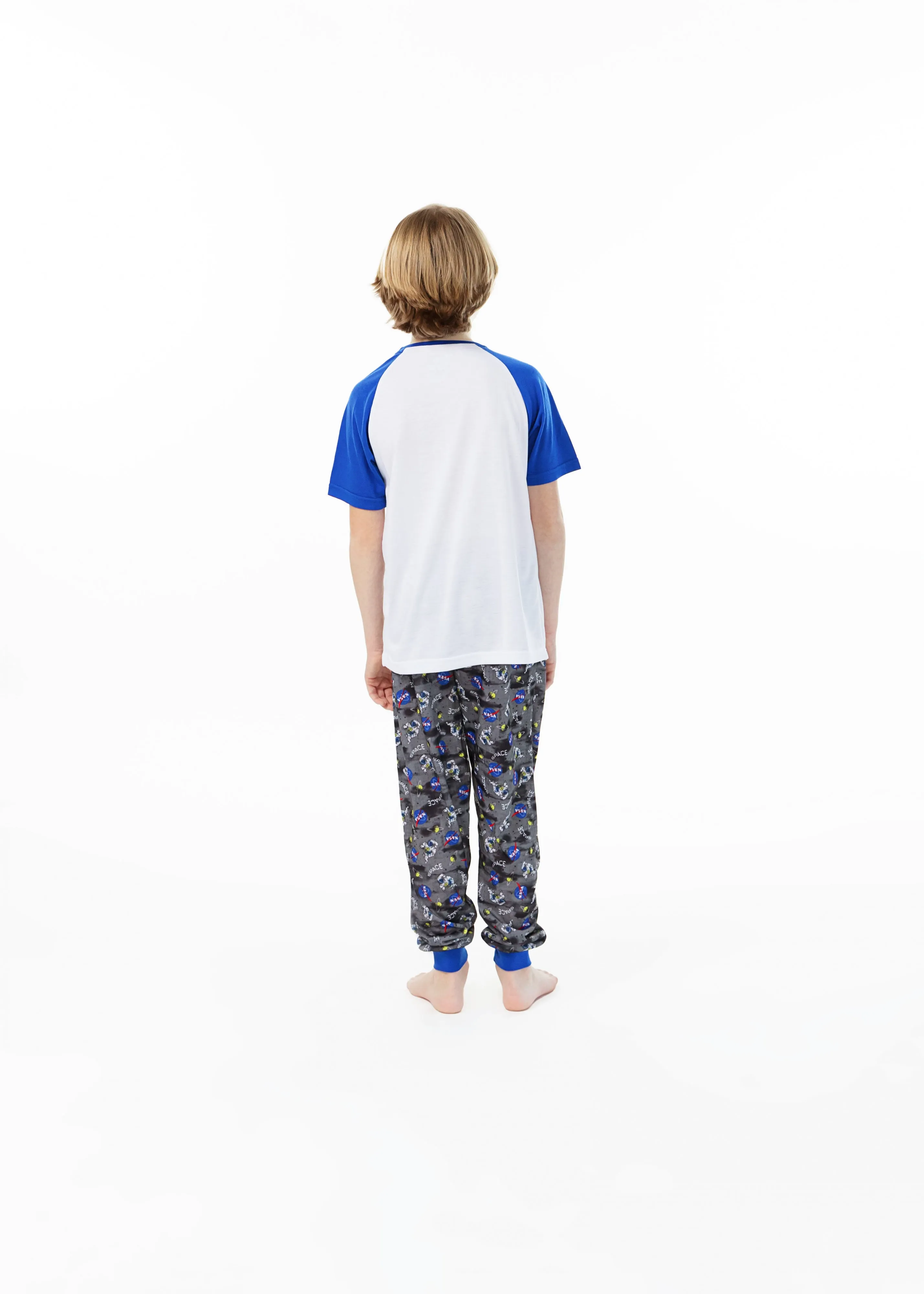 Boys Glow In The Dark NASA 2-Piece Pajama Sleep Pants Set