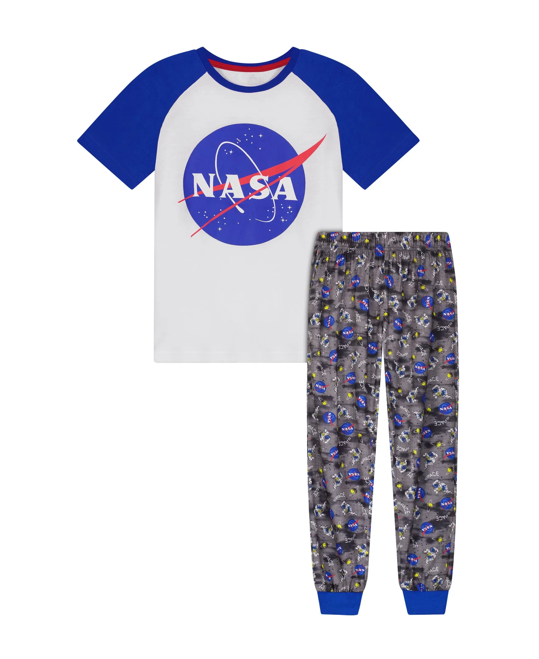 Boys Glow In The Dark NASA 2-Piece Pajama Sleep Pants Set