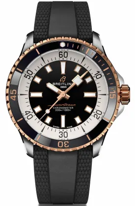 BRT Watch Superocean III AutoMTic 42 Steel & 18K Red Gold
