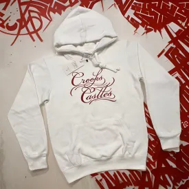 *CROOKS & CASTLES* (WHITE) PULLOVER HOODIES FOR WOMEN