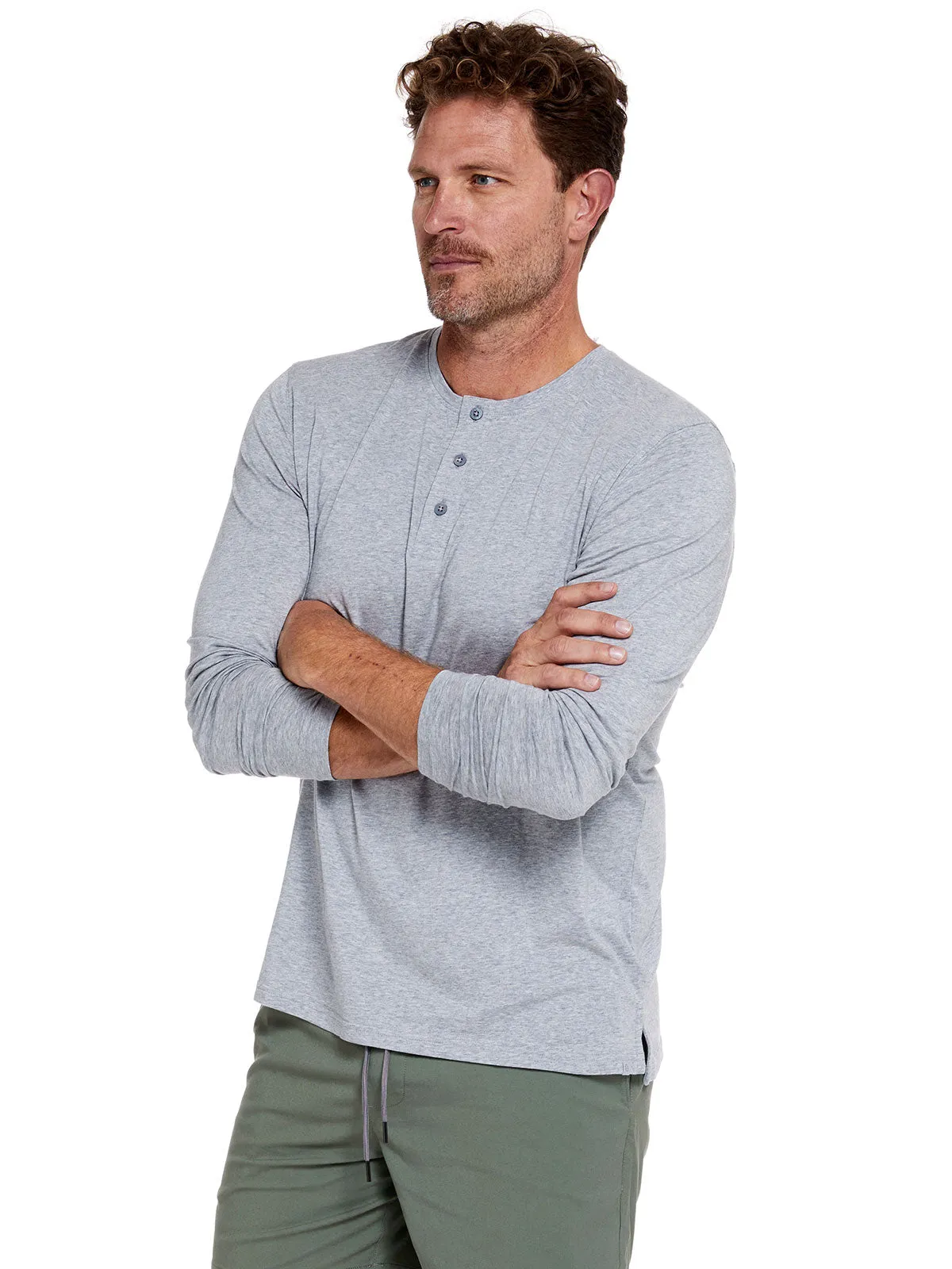 Everywear Long Sleeve Henley