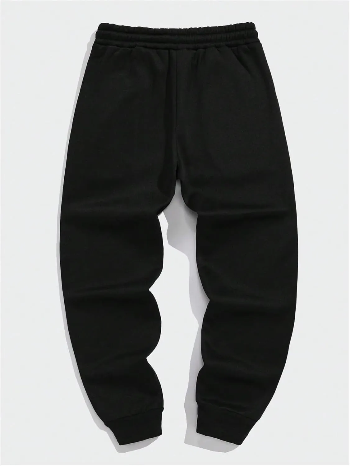 GORGLITTER Men's Baggy Graphic Sweatpants Drawstring Waist Sport Workout Joggers
