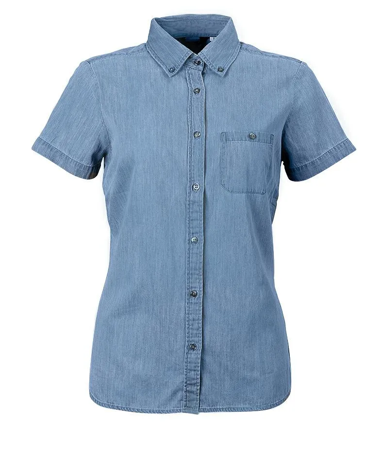 Identitee W51 Dylan Ladies S/S Denim Shirt