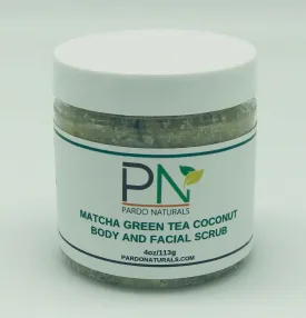 Matcha Green Tea Coconut Body and Facial Scrub
