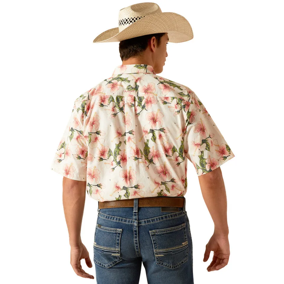 Men's Ariat Theodore Shirt Sleeve Button Down Shirt
