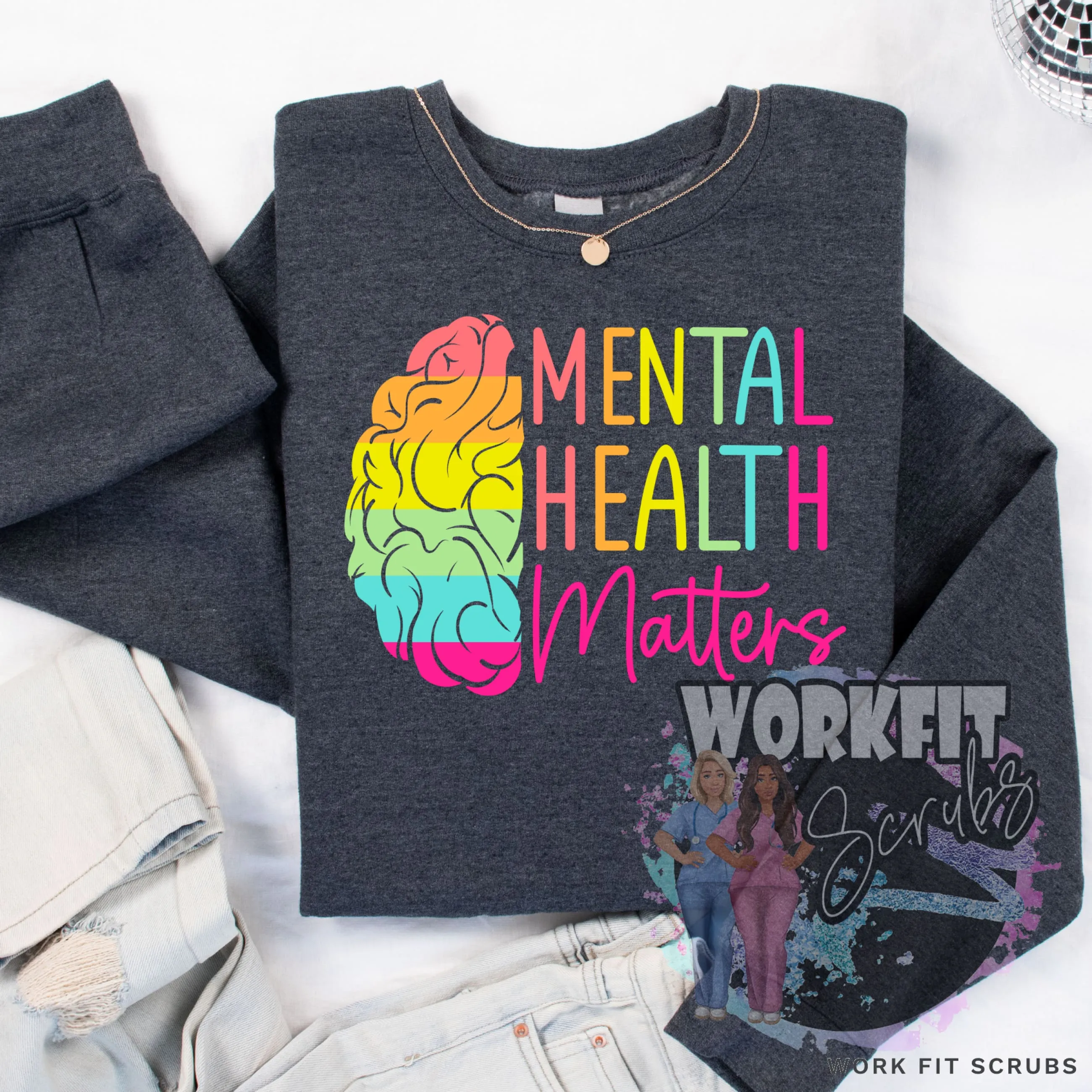 Mental Health Matters Crewneck