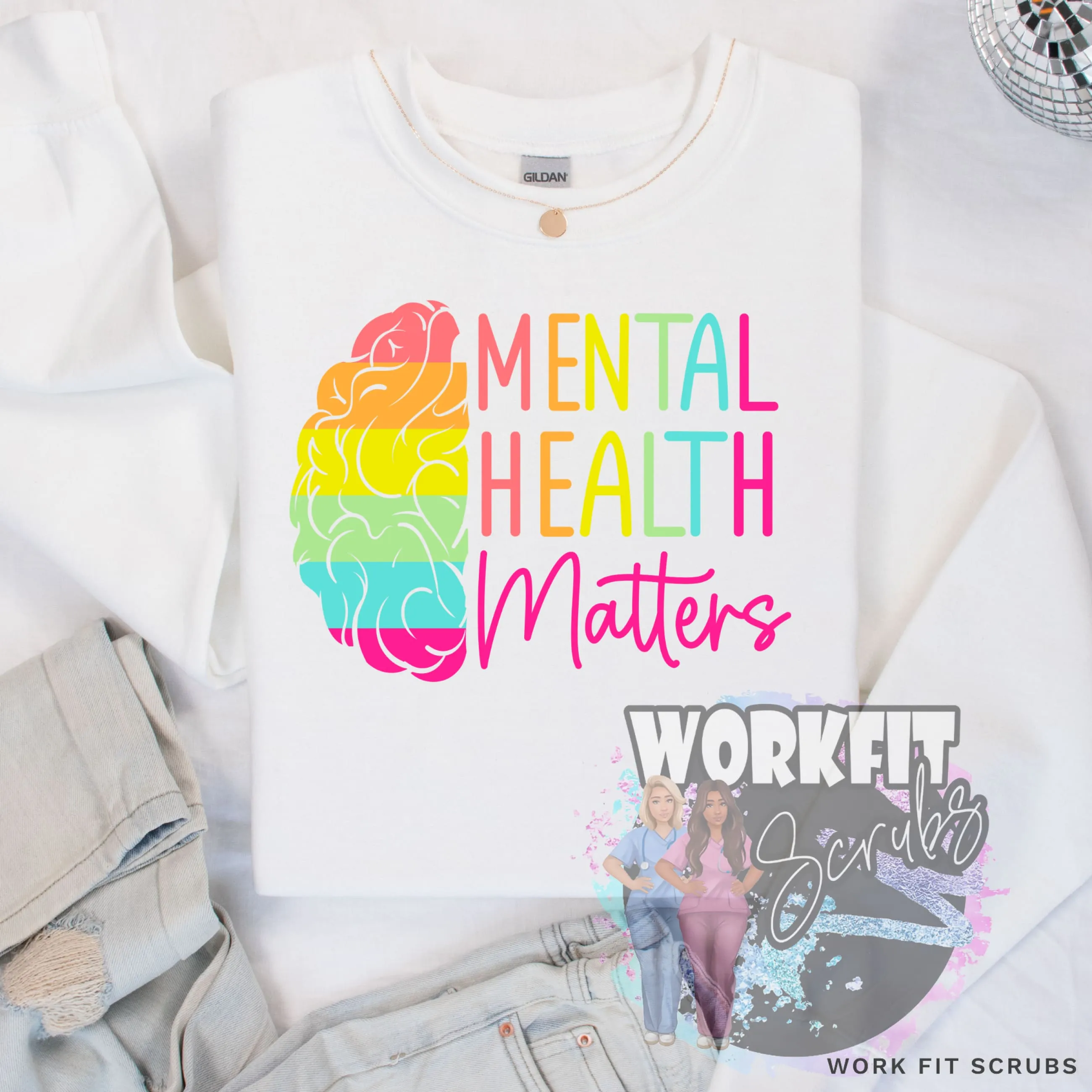 Mental Health Matters Crewneck