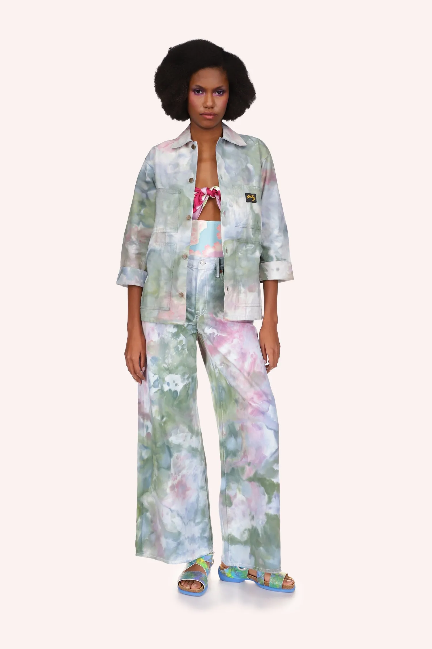 Ocean Tie Dye Jacket