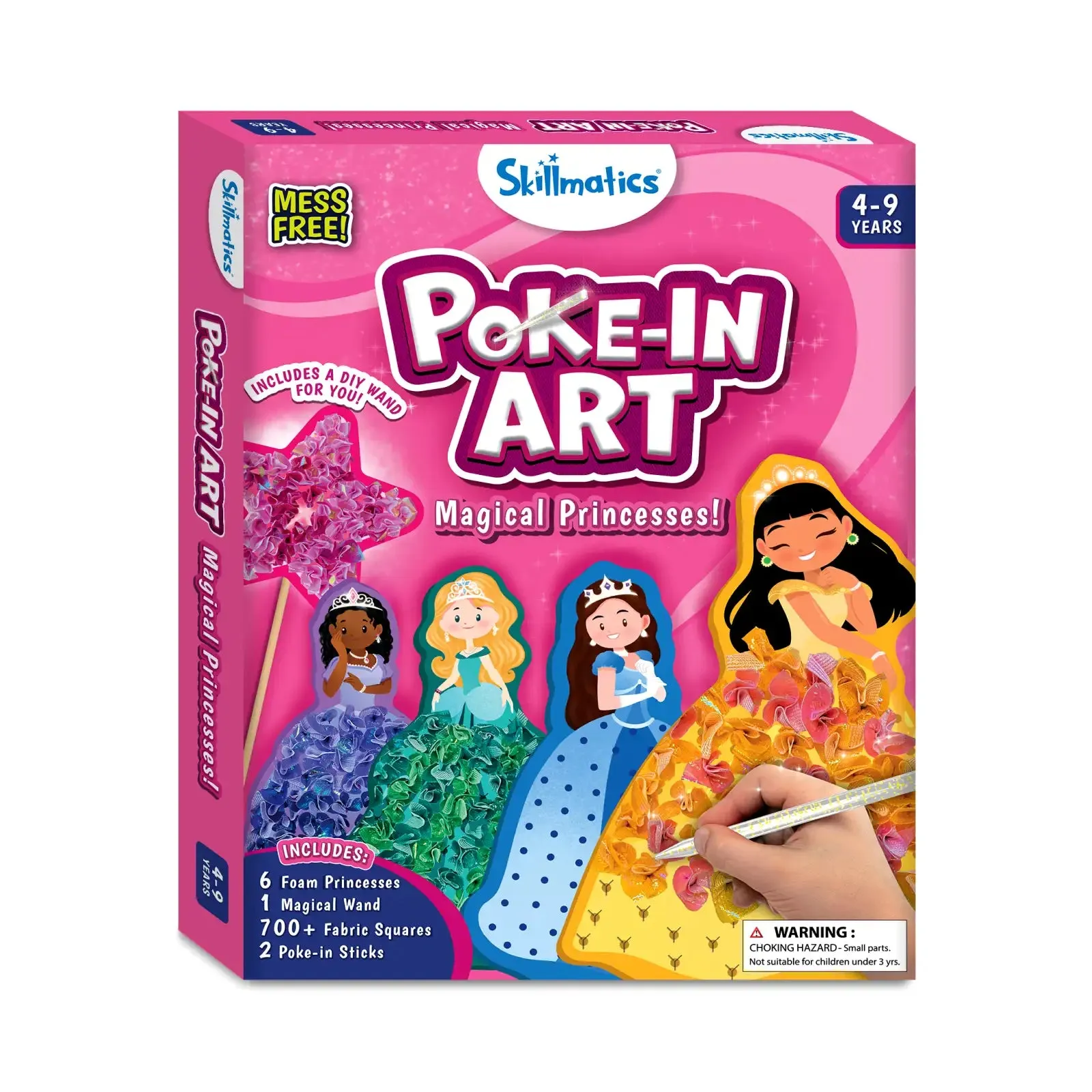 Poke-in Art: Magical Princesses | No Mess Art for Kids (ages 4-9)
