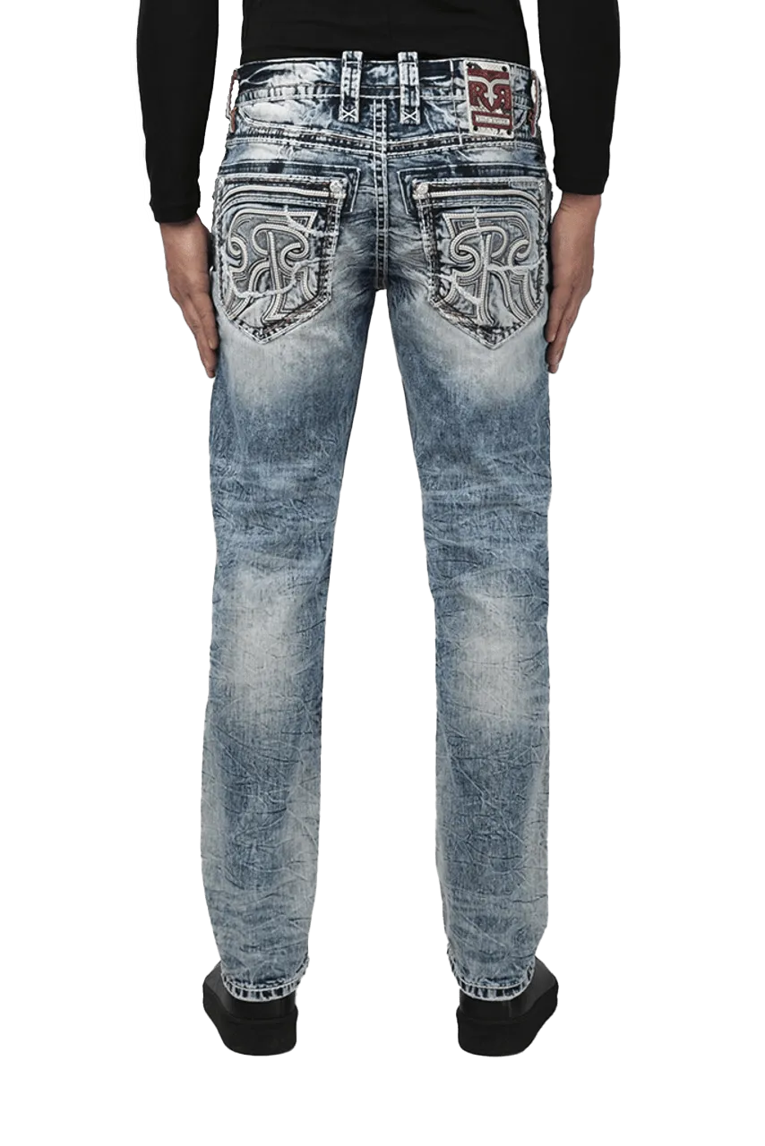 Rock Revival Men's River A202r Alt Straight Jeans