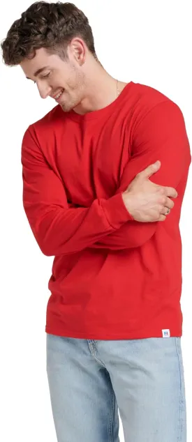 Russell Athletic Men's Dri-Power Long Sleeve Tees, Moisture Wicking, Odor Protection, UPF 30 