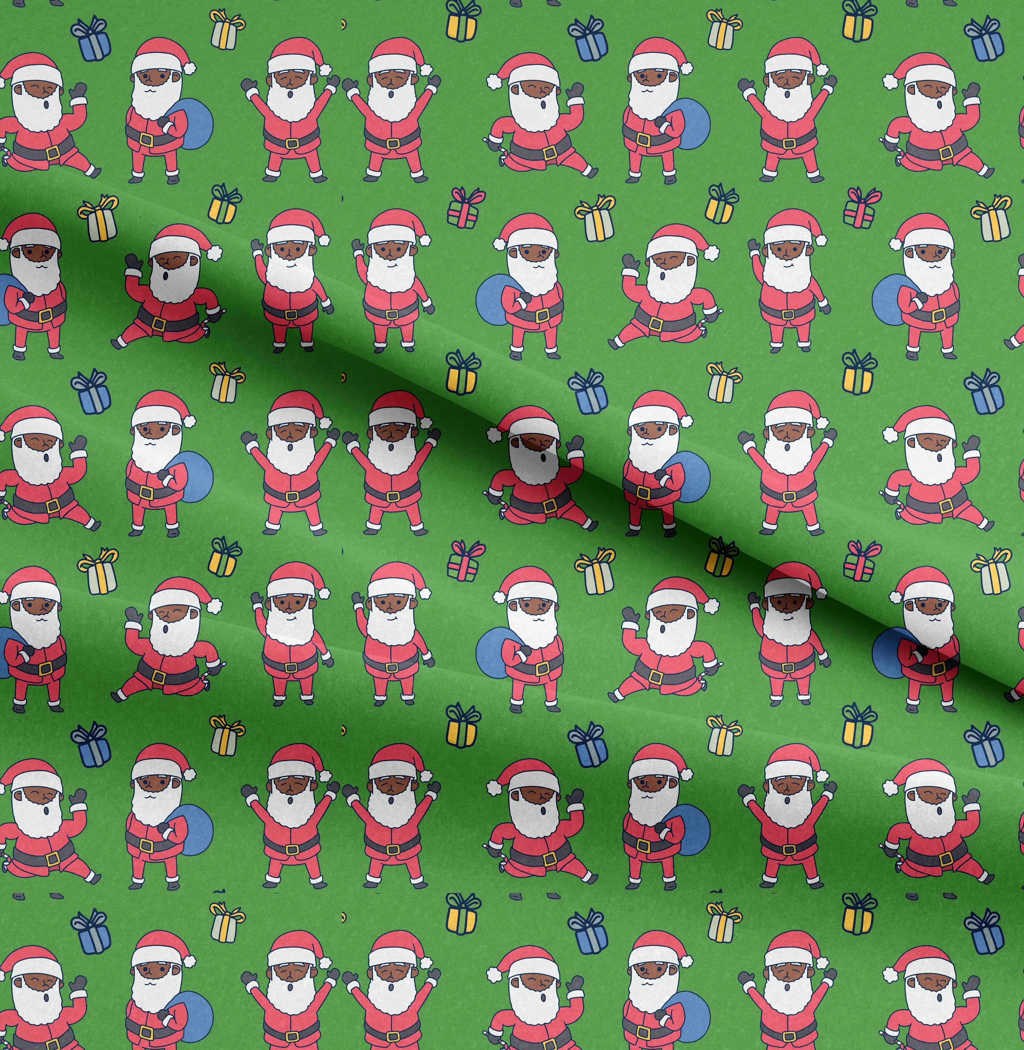 Santa Getting Jiggy Men's Coral Fleece Pajama Pants