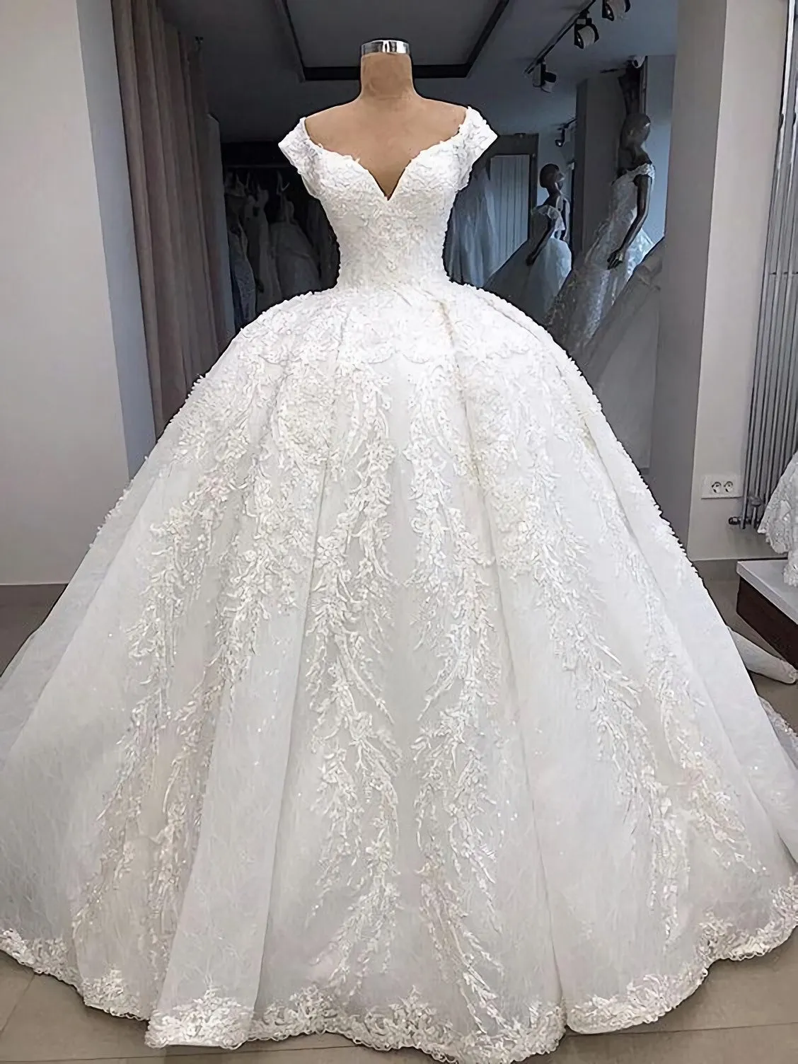 Sexy Prom Dress Ball Gown Evening Dress Wedding Dress