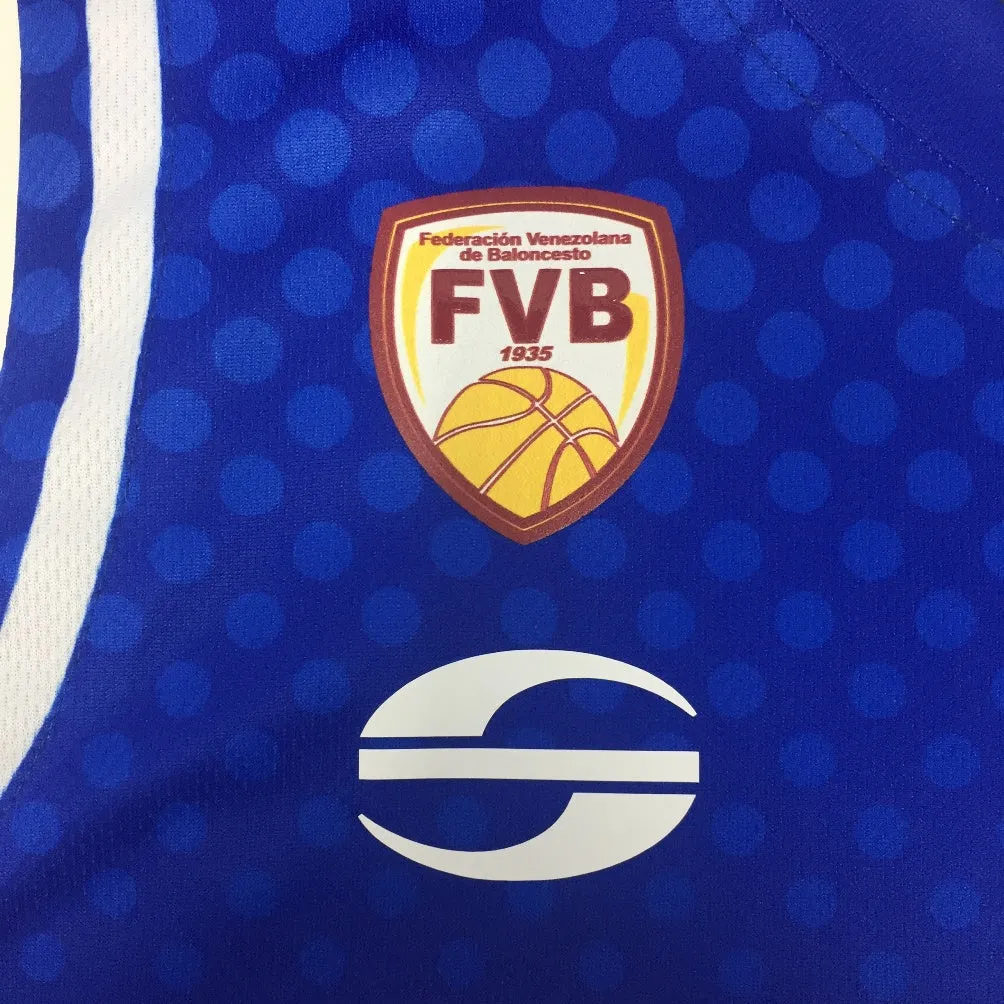 Skyros Camiseta de Basketball de Venezuela Mundial China 2019 para hombres