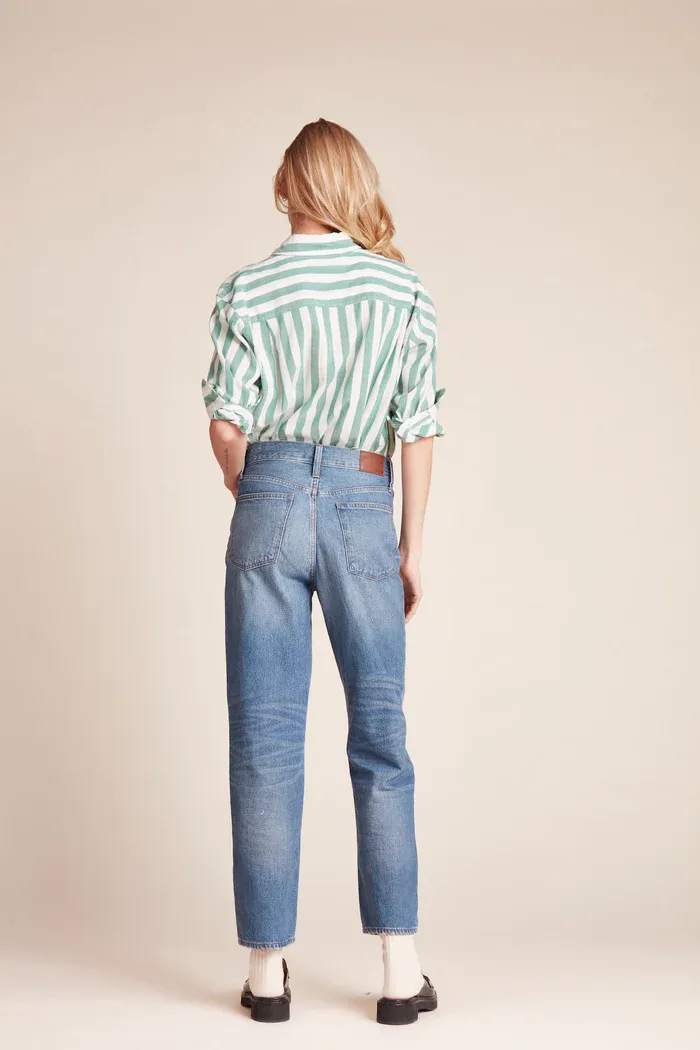 Trovata - Blake Oversized Shirt in Arbor Stripe
