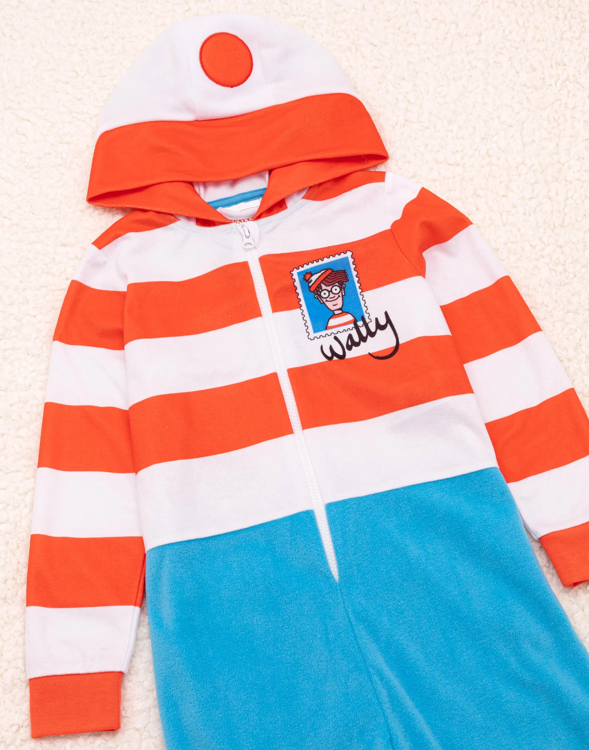Where's Wally Onesie For Kids